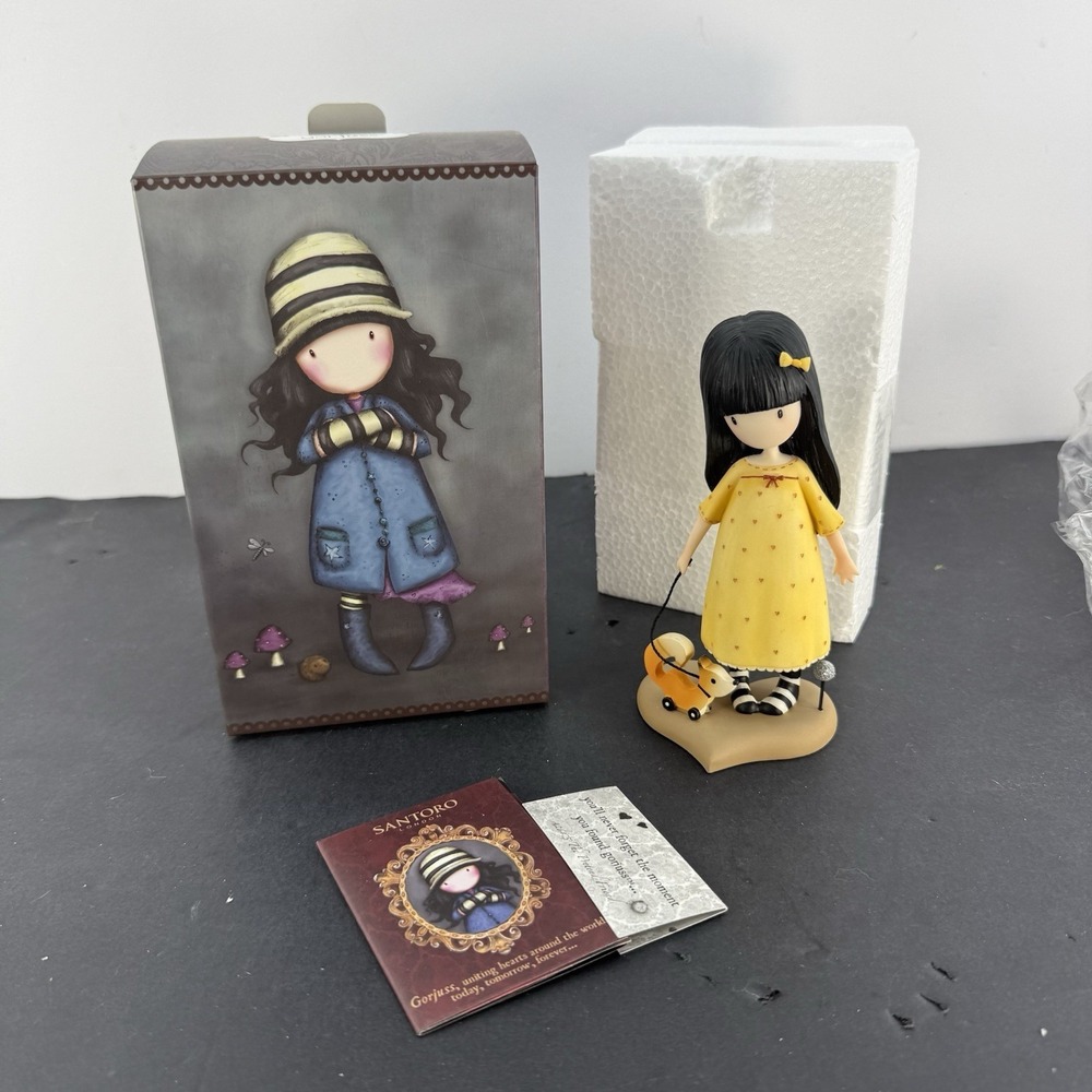 SANTORO LONDON GORJUSS The Pretend Friend A26475 RESIN FIGURE No Box - Picture 1 of 10